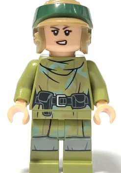 The Brick Show Shop Princess Leia (Endor, Helmet) - LEGO Star Wars Minifigure (2023)