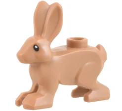 The Brick Show Shop Rabbit / Hare (Medium Nougat) - Official LEGO® Part