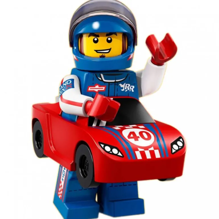 The Brick Show Shop Race Car Guy - LEGO Series 18 Collectible Minifigure