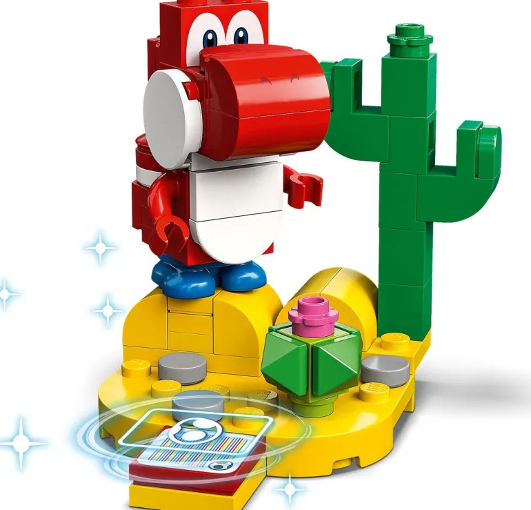 The Brick Show Shop Red Yoshi (Series 5) - LEGO 71410 Super Mario Character Minifigure (20