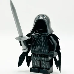 The Brick Show Shop Ringwraith / Nazgul LOTR Minifig made using LEGO parts - B3 Customs