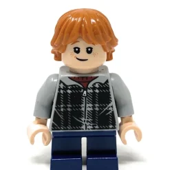 The Brick Show Shop Ron Weasley (Plaid Hoodie) - Official LEGO Harry Potter Minifigure (20