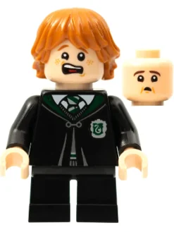 The Brick Show Shop Ron Weasley (Slytherin Robe) - LEGO Harry Potter Minifigure (2021)