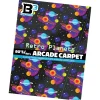 The Brick Show Shop 80's and 90's Arcade Carpet 6x6 Tiles (Planets) made with LEGO parts -