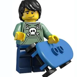 The Brick Show Shop Skater - Series 1 LEGO Collectible Minifigure (2010)
