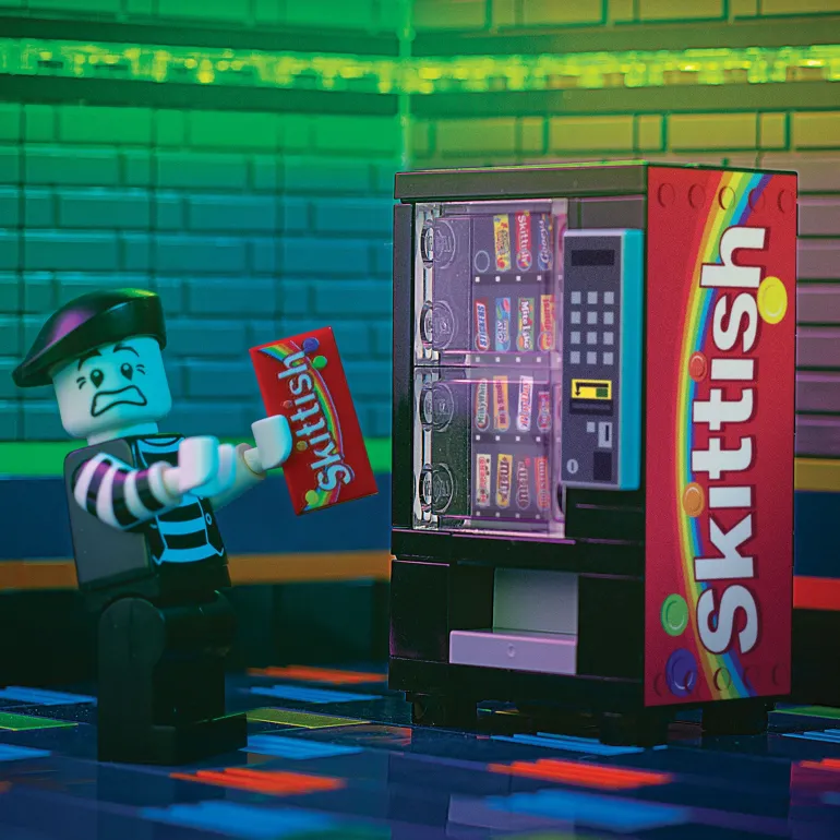 The Brick Show Shop Skittish - B3 Customs Candy Vending Machine