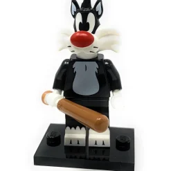 The Brick Show Shop Slyvester the Cat - LEGO Looney Tunes Collectible Minifigure (Series 1
