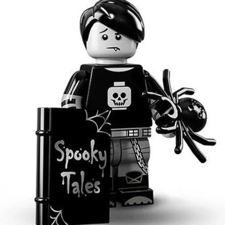 The Brick Show Shop Spooky Goth Boy - LEGO Series 16 Collectible Minifigure