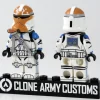 The Brick Show Shop 501st Ash Realistic Recon Trooper (Earth Orange) Star Wars Minifig - C