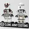The Brick Show Shop 91st Hunter Realistic Recon Trooper Star Wars Minifig - Clone Army Cus