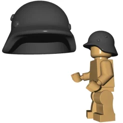 The Brick Show Shop Stahlhelm German WW2 Helmet - LEGO Compatible (Brick Warriors)