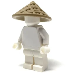 The Brick Show Shop Straw Hat - LEGO Compatible (Brick Warriors)