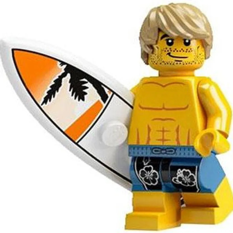 The Brick Show Shop Surfer - Series 2 LEGO Collectible Minifigure (2010)