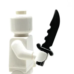 The Brick Show Shop Survival Knife for Toy Minifigs - LEGO Compatible