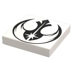 The Brick Show Shop SW JO Faction - B3 Customs® Printed 2x2 Tile