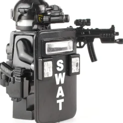 The Brick Show Shop SWAT Police Officer Pointman - Custom LEGO Military Minifigure