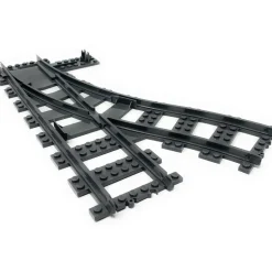 The Brick Show Shop Switch Point Left Train Track - Official LEGO® Part