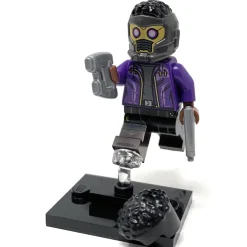 The Brick Show Shop T'Challa as Star-Lord - LEGO Marvel Collectible Minifigure (Series 1)