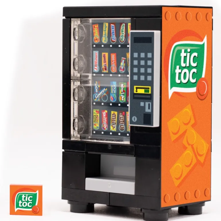 The Brick Show Shop Tic Toc - B3 Customs Candy Vending Machine