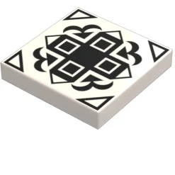 The Brick Show Shop Turkish Kitchen Flooring / Wallpaper #4 - B3 Customs® Printed 2x2 Tile