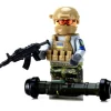 The Brick Show Shop Ukrainian Army Anti-Tank Soldier Custom Military Minifig made using LE