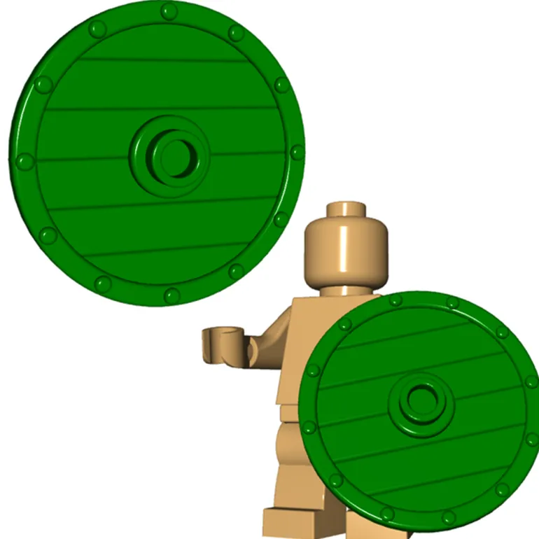 The Brick Show Shop Viking Shield for your LEGO® Minifigures