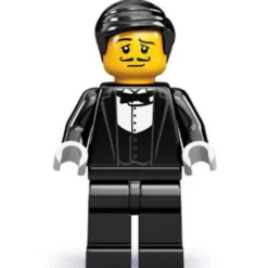 The Brick Show Shop Waiter - Series 9 LEGO Collectible Minifigure (2013)