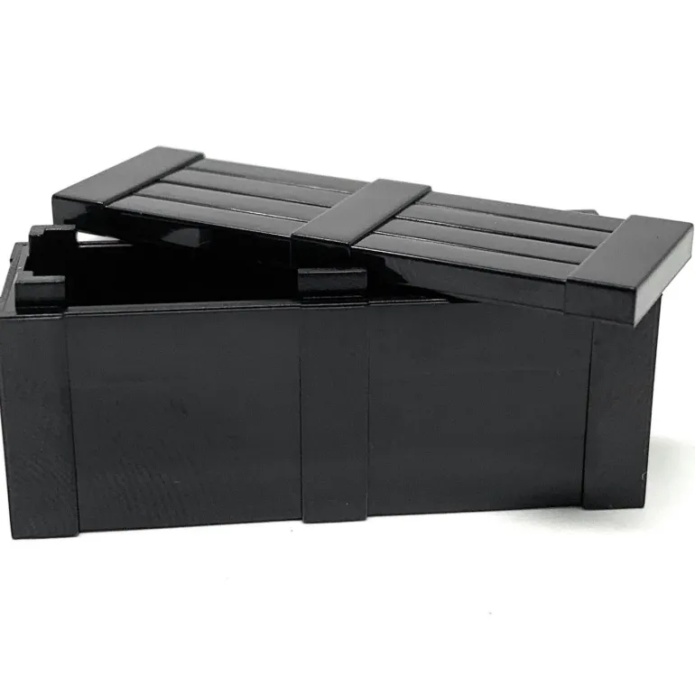 The Brick Show Shop Weapon Crate w/ Lid for LEGO Minifigures - LEGO Compatible