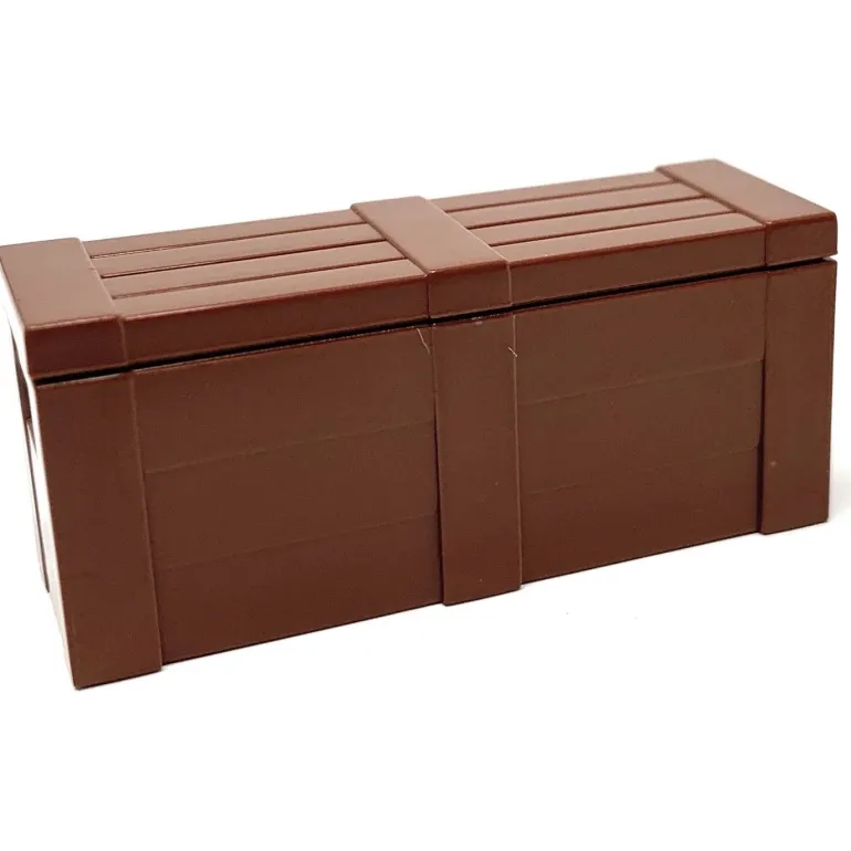 The Brick Show Shop Weapon Crate w/ Lid for LEGO Minifigures - LEGO Compatible