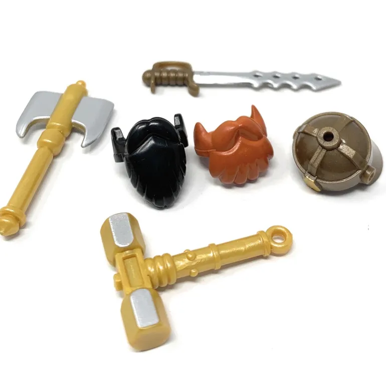 The Brick Show Shop Weaponsmith - Dwarf Warrior Minifig Pack - BrickForge