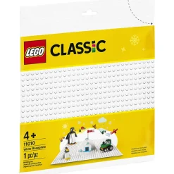 The Brick Show Shop White LEGO Baseplate - 32 x 32 Studs (11026)