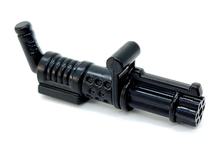 The Brick Show Shop Z6 Rotary Cannon Pack for LEGO Minifigures, BrickArms