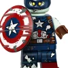 The Brick Show Shop Zombie Captain America - LEGO Marvel Collectible Minifigure (Series 1)